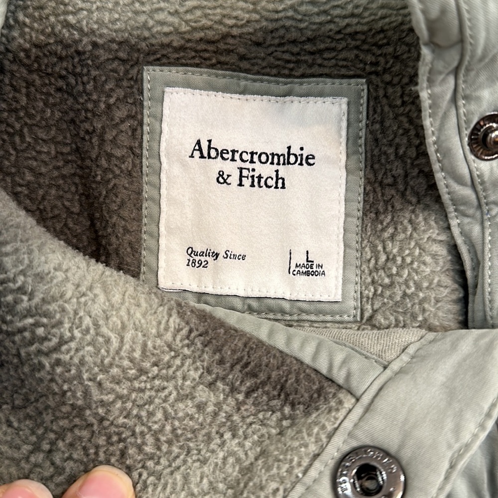 Abercrombie snap up fleece - Picture 2 of 3